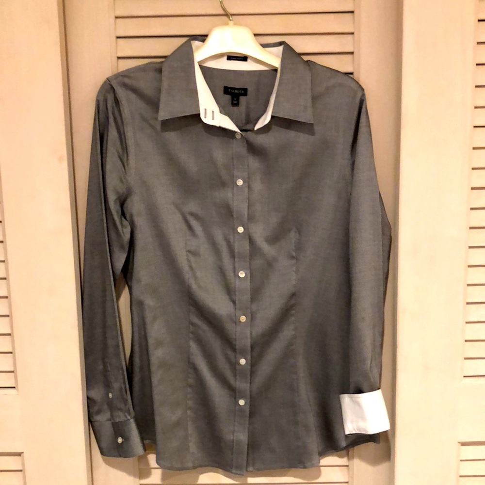Talbot Oxford Fitted Shirt 100% Cotton Classic